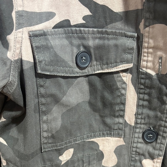 Maurices Olive Green Button-Up Jacket - Picture 3 of 7